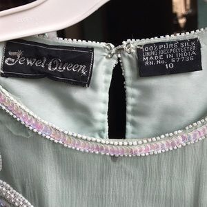 2 piece sequin cocktail dress